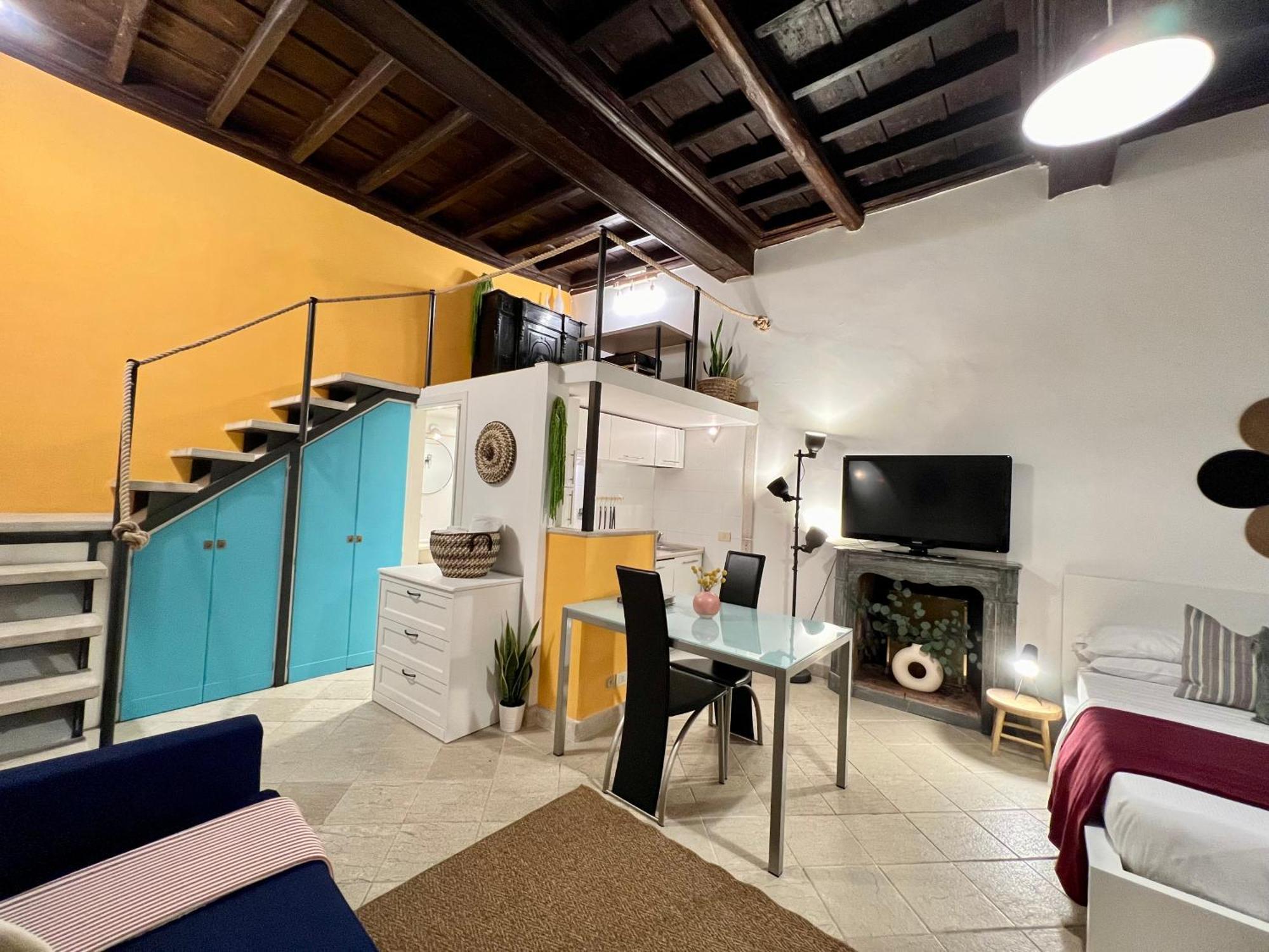 Charming Navona Duplex Leilighet Roma Eksteriør bilde